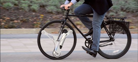Уникальное устройство превратит обычный велосипед в электробайк