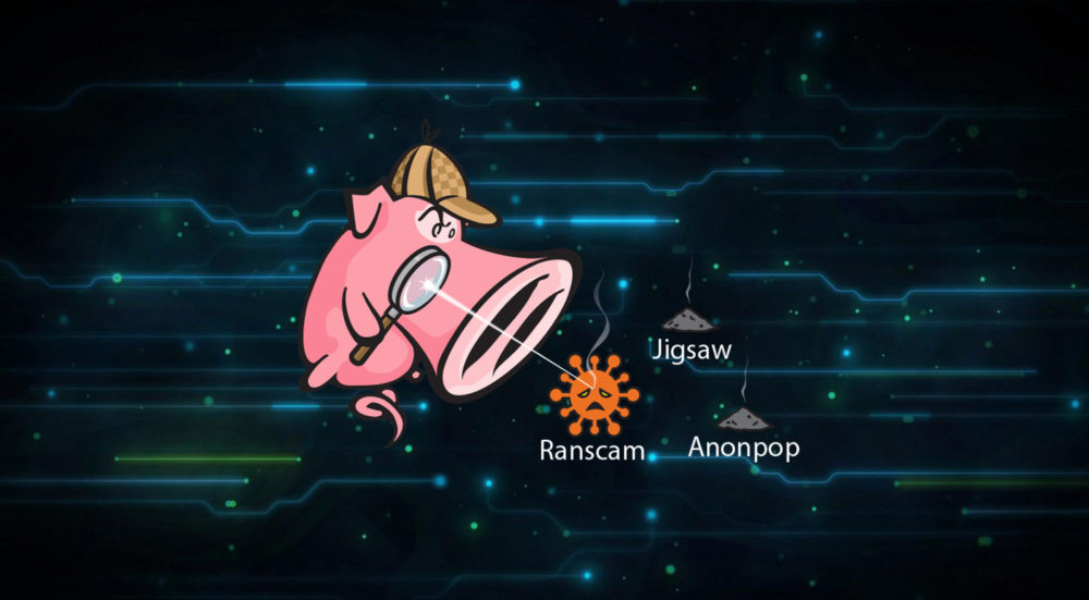 Cisco: шифровальщики Ranscam, Jigsaw и AnonPop создал один и тот же человек